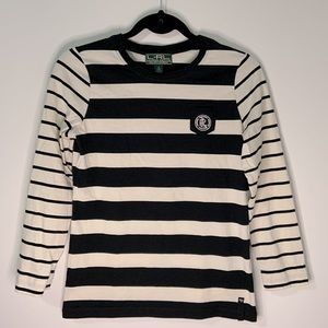 Ralph Lauren Active Stripe 3/4 T-Shirt